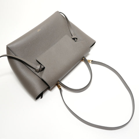 CELINE Belt bag 2WAY Shoulder Bag gray WS28190