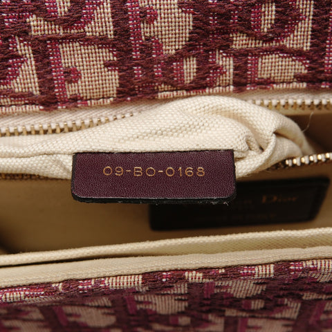 Christian Dior Dioradict Oblique Canvas Shoulder Bag purple WS28194
