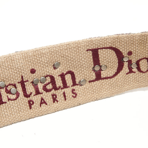 Christian Dior Dioradict Oblique Canvas Shoulder Bag purple WS28194