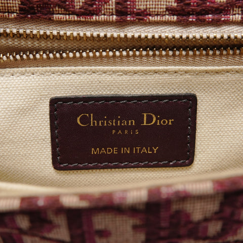 Christian Dior Dioradict Oblique Canvas Shoulder Bag purple WS28194