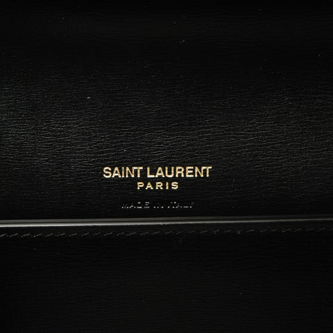 YVES SAINT LAURENT YSL Cassandra Phone Holder Shoulder Bag black WS28195