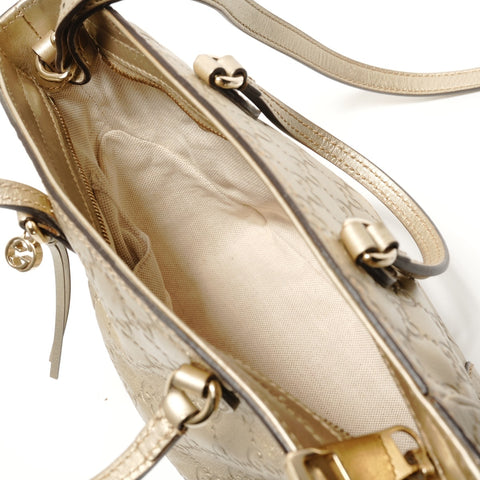 GUCCI GG Shima Bree 2way Shoulder Bag gold WS28201