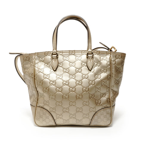 GUCCI GG Shima Bree 2way Shoulder Bag gold WS28201