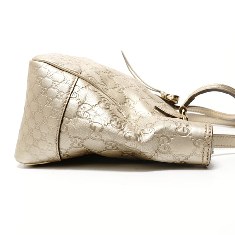 GUCCI GG Shima Bree 2way Shoulder Bag gold WS28201