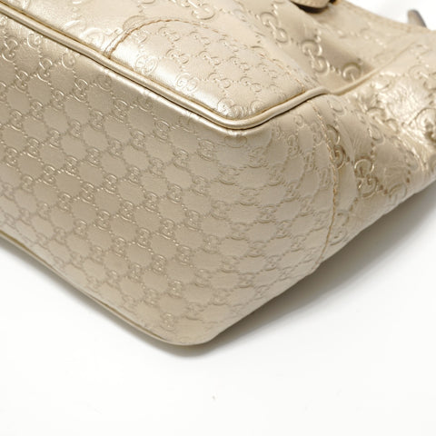 GUCCI GG Shima Bree 2way Shoulder Bag gold WS28201