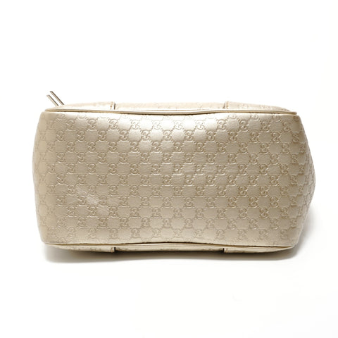 GUCCI GG Shima Bree 2way Shoulder Bag gold WS28201