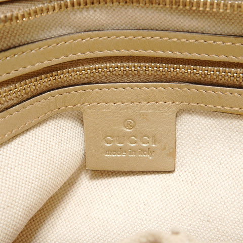 GUCCI GG Shima Bree 2way Shoulder Bag gold WS28201