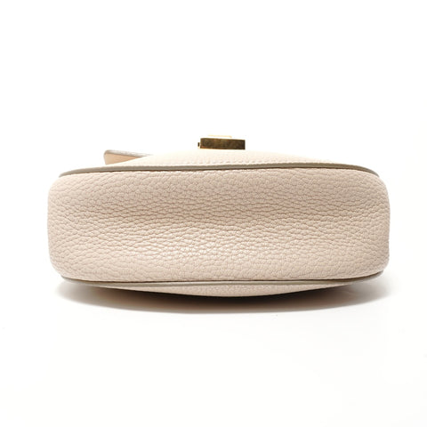 Chloe Drew Leather Chain Shoulder Bag beige WS28202