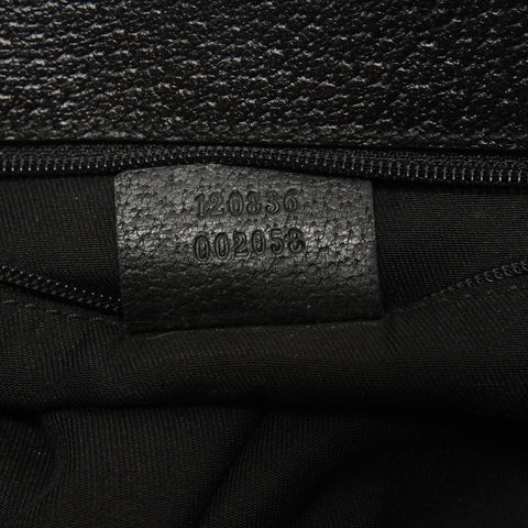 GUCCI GG canvas Shoulder Bag black WS28206