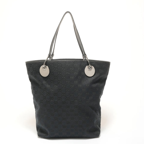 GUCCI GG canvas Shoulder Bag black WS28206