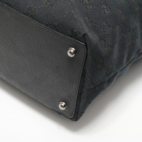 GUCCI GG canvas Shoulder Bag black WS28206