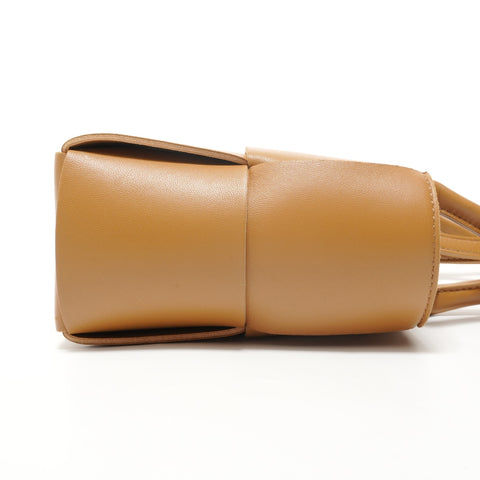 BOTTEGAVENETA Maxi INTRECCIATO Mini Arco 2-way Handbag Brown WS28207