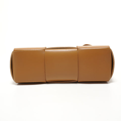 BOTTEGAVENETA Maxi INTRECCIATO Mini Arco 2-way Handbag Brown WS28207