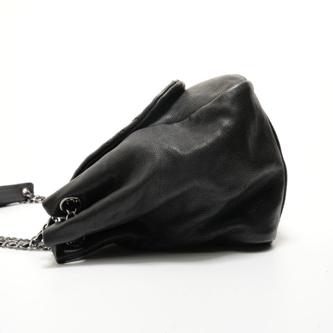 CHANEL Number 10s 2005-2006 Wild Stitch Cruise Line Shoulder Bag black WS28212
