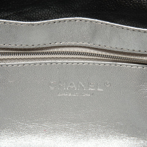 CHANEL Item No. 11: COCO Mark Caviar Skin Luxury Line Shoulder Bag black WS28214