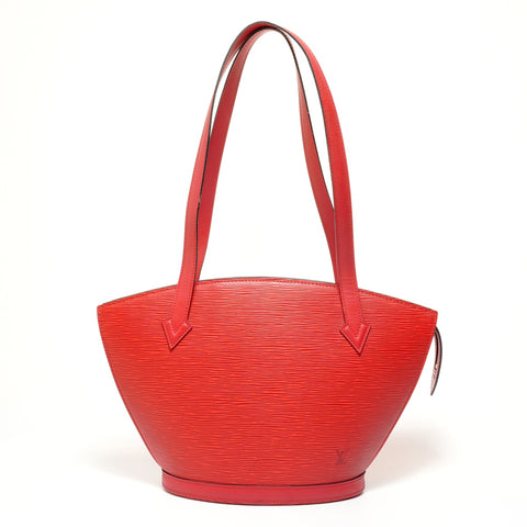 LOUIS VUITTON 1996 Epi Saint-Jacques Shoulder Bag Red WS28215