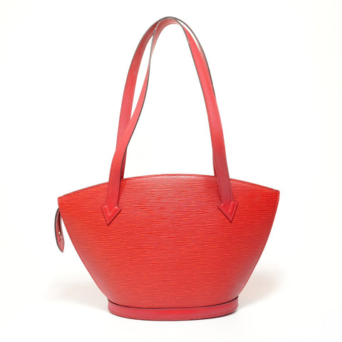 LOUIS VUITTON 1996 Epi Saint-Jacques Shoulder Bag Red WS28215