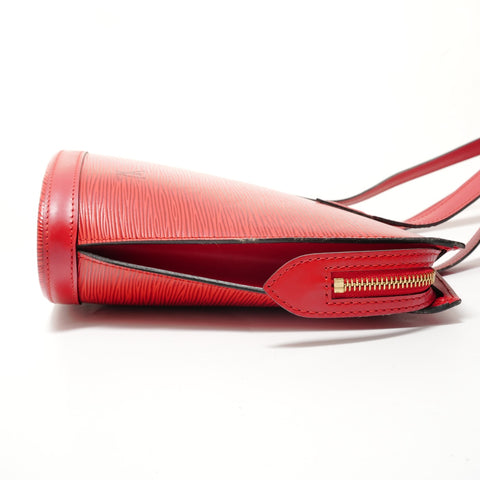 LOUIS VUITTON 1996 Epi Saint-Jacques Shoulder Bag Red WS28215