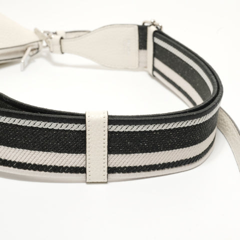 PRADA Vittero Dyno Shoulder Bag white WS28218