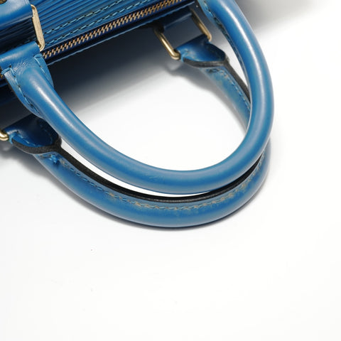 LOUIS VUITTON Epi Speedy 28 (1995) Handbag blue WS28219