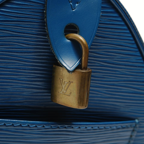 LOUIS VUITTON Epi Speedy 28 (1995) Handbag blue WS28219
