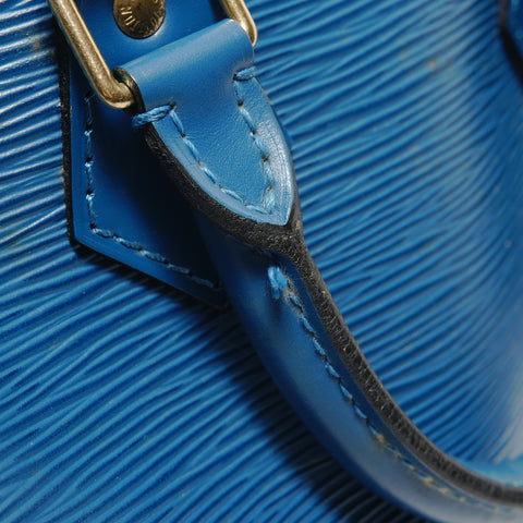 LOUIS VUITTON Epi Speedy 28 (1995) Handbag blue WS28219