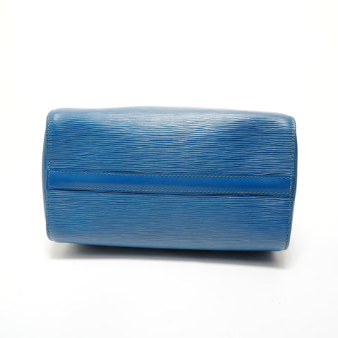 LOUIS VUITTON Epi Speedy 28 (1995) Handbag blue WS28219