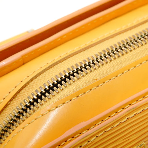 LOUIS VUITTON 2001 Pont Neuf Epi Handbag yellow WS28223