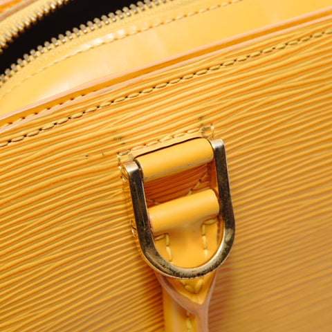 LOUIS VUITTON 2001 Pont Neuf Epi Handbag yellow WS28223