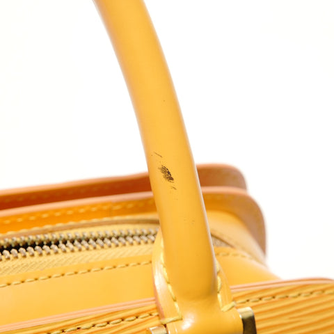 LOUIS VUITTON 2001 Pont Neuf Epi Handbag yellow WS28223