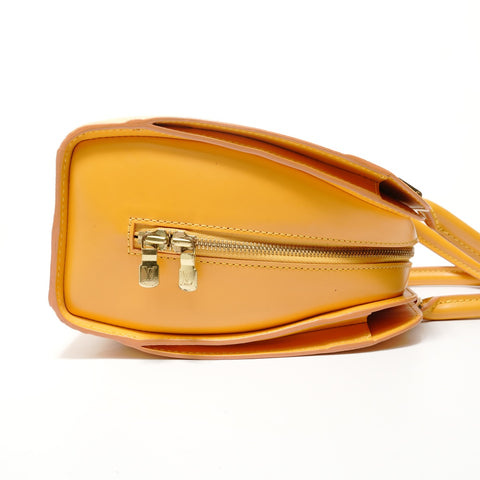 LOUIS VUITTON 2001 Pont Neuf Epi Handbag yellow WS28223