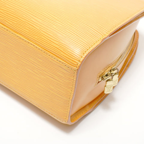 LOUIS VUITTON 2001 Pont Neuf Epi Handbag yellow WS28223