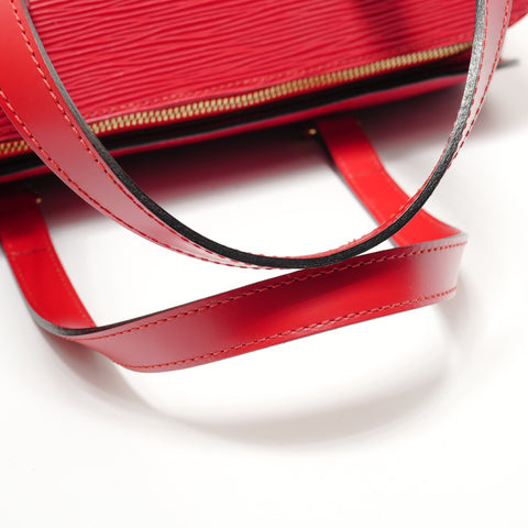 LOUIS VUITTON 1999 Epi Soufflot Shoulder Bag Red WS28224