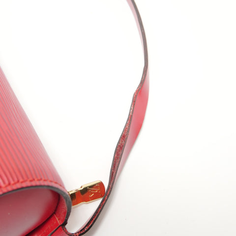 LOUIS VUITTON 1999 Epi Soufflot Shoulder Bag Red WS28224