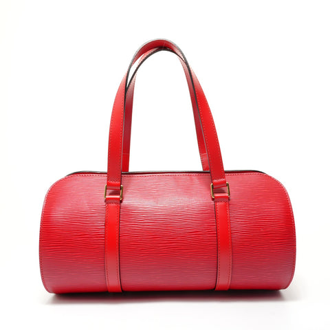 LOUIS VUITTON 1999 Epi Soufflot Shoulder Bag Red WS28224