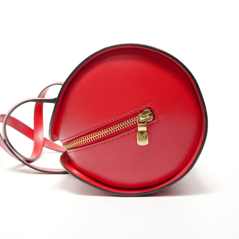LOUIS VUITTON 1999 Epi Soufflot Shoulder Bag Red WS28224