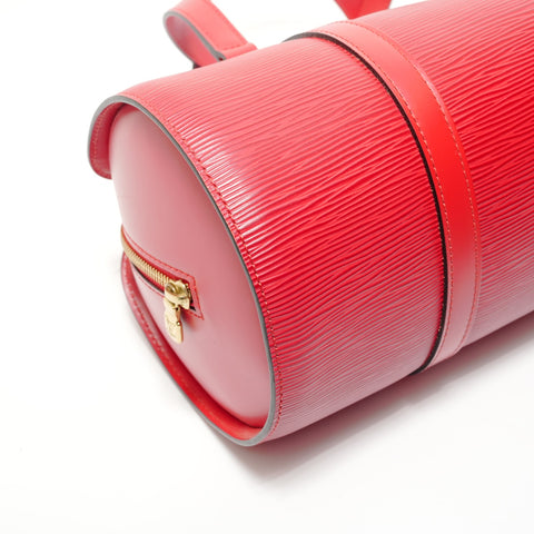 LOUIS VUITTON 1999 Epi Soufflot Shoulder Bag Red WS28224