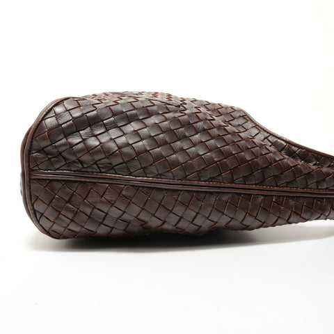 BOTTEGAVENETA INTRECCIATO leather Shoulder Bag Brown WS28228