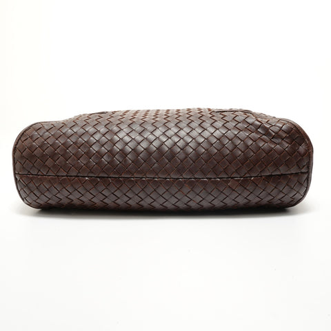 BOTTEGAVENETA INTRECCIATO leather Shoulder Bag Brown WS28228