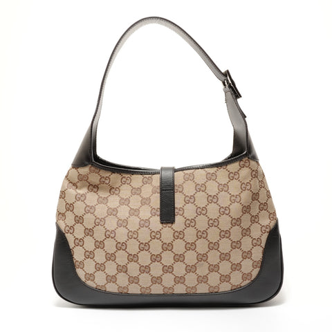 GUCCI GG canvas jackie one belt Shoulder Bag Brown WS28229