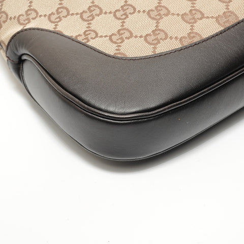GUCCI GG canvas jackie one belt Shoulder Bag Brown WS28229