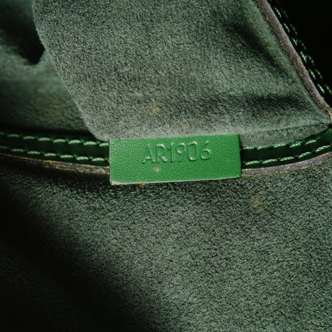 LOUIS VUITTON 1996 Epi Alma PM Handbag green WS28230
