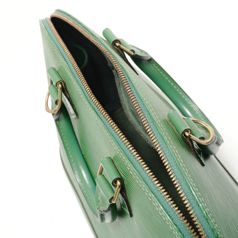 LOUIS VUITTON 1996 Epi Alma PM Handbag green WS28230