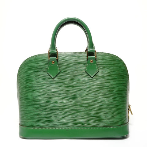 LOUIS VUITTON 1996 Epi Alma PM Handbag green WS28230