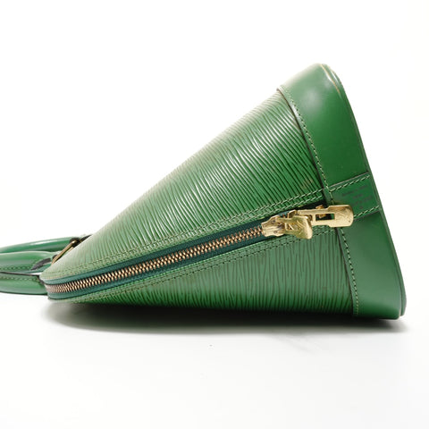 LOUIS VUITTON 1996 Epi Alma PM Handbag green WS28230