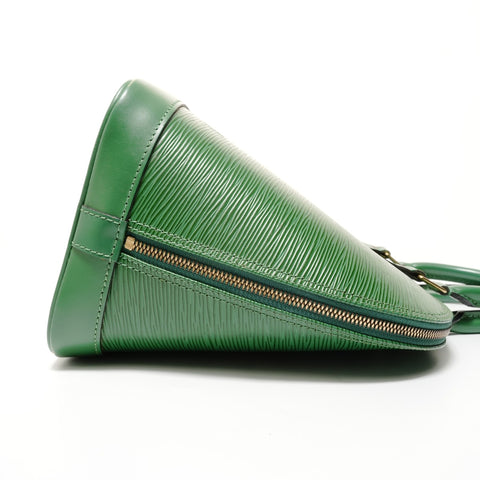 LOUIS VUITTON 1996 Epi Alma PM Handbag green WS28230