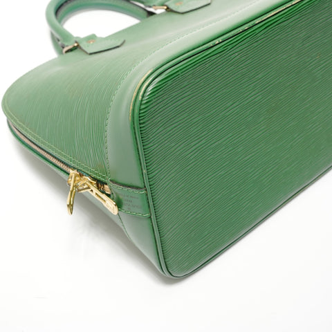 LOUIS VUITTON 1996 Epi Alma PM Handbag green WS28230