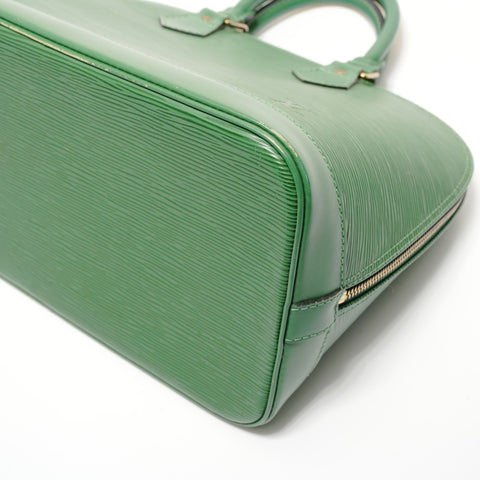 LOUIS VUITTON 1996 Epi Alma PM Handbag green WS28230