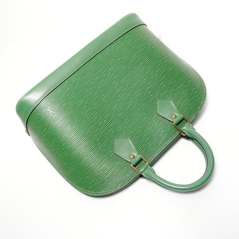 LOUIS VUITTON 1996 Epi Alma PM Handbag green WS28230