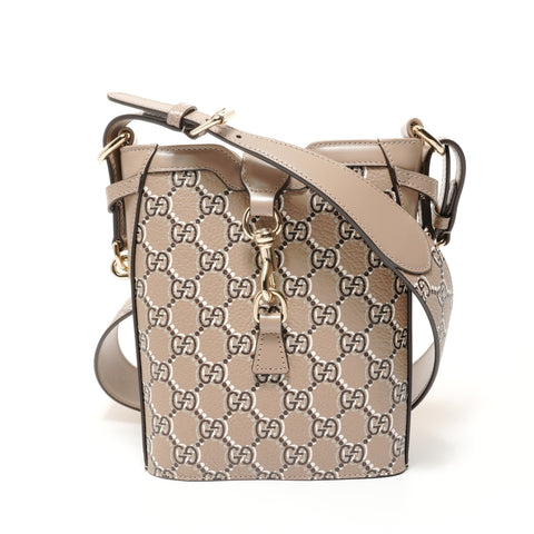 GUCCI GG Shadow Mini Bucket Shoulder Bag beige WS28236